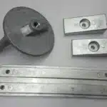 Zinc Anodo Kit for Mercury 225 – 250 EFI Military Grade Zinc
