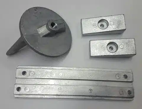 Zinc Anodo Kit for Mercury 225 – 250 EFI Military Grade Zinc