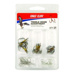 Kit Anzuelo Triple Eagle Claw 25 pz