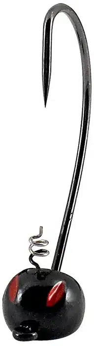 Yum Pumpkin Head Jig 1/4oz black 3pk