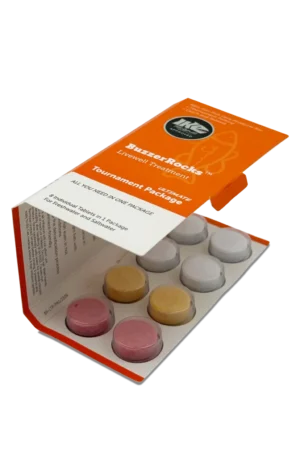Buzzer Rocks Livewell Treatment – Bubble Release 8 Pastillas