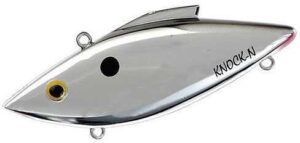 Bill Lewis Knock-N-Trap 1/2oz Chrome Black Back