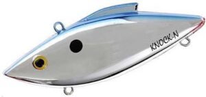 Bill Lewis Knock-N-Trap 1/2oz Chrome Blue Back