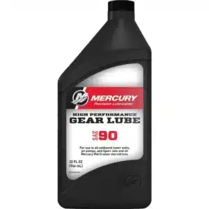Mercury SAE 90 High Performance Gear Lube for Outboards and Sterndrives 946ml  (Lubricante para engranajes Mercury SAE 90 de alto rendimiento para motores fueraborda y dentro-fueraborda)