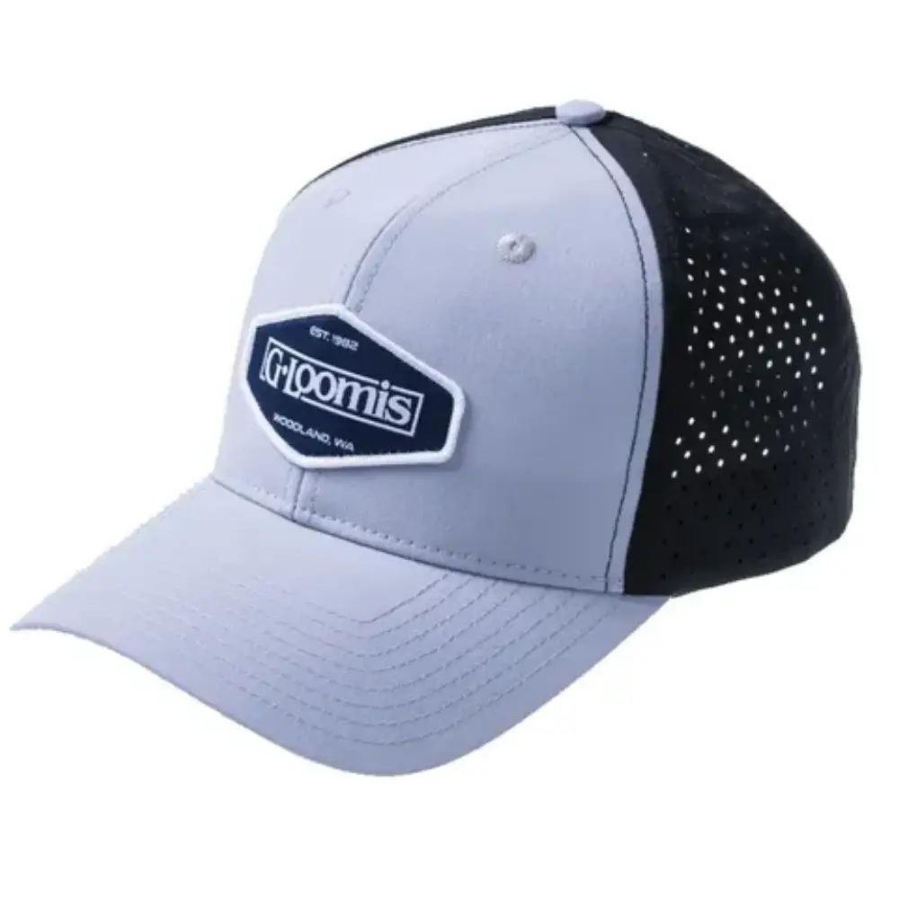 Gorra Shimano G loomis – Regular Gris, logo azul