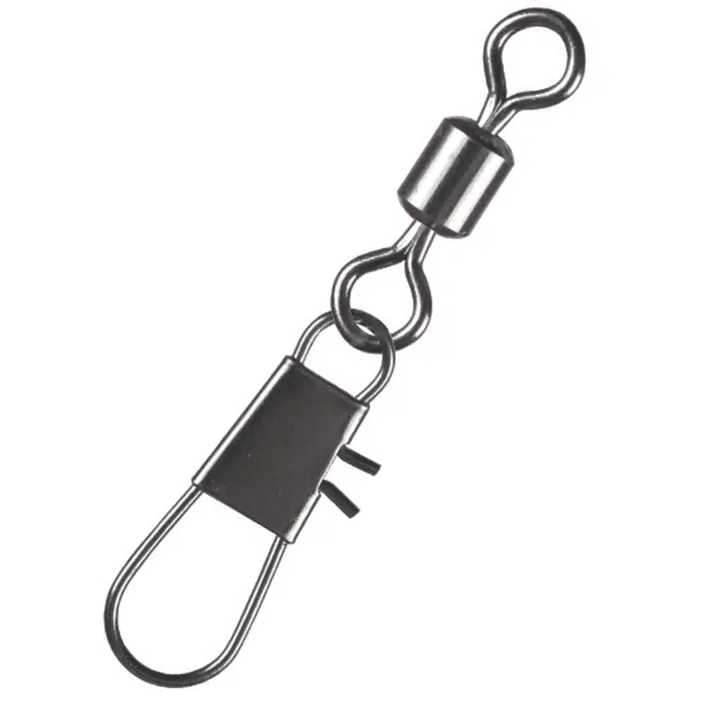 Destorcedor con seguro redondo #4 Barrel Swivel