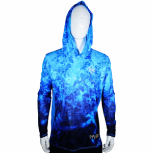 Pro Steel Hoodie Blue Caribbean - M