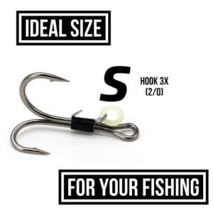 Oxigen Live Puppet Live Shrimp Holder Double Hook 1/0 5pz