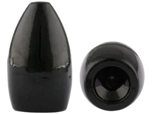 GRANDEBASS Tungsten Flipping Weights Black 3/4Oz - 3pz