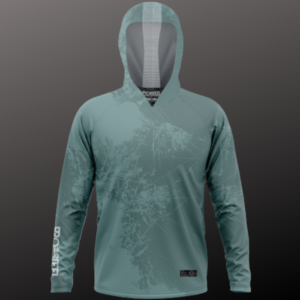 Pro Steel Hoodie Green Splatter