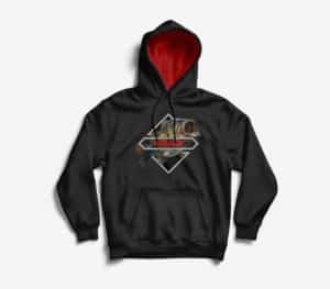 Pro Steel Hoodie Polar PSAW Bass Red - GL
