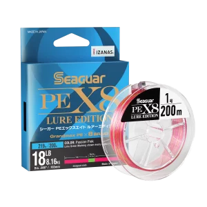Seaguar JDM PEX8 Micro Braid 219 Yardas (Varios Librajes a Elegir)