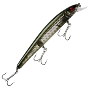 Bomber Long 14A 3.5'' - Silver Flash Grn Back