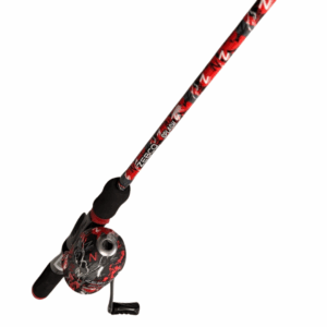 Combo Zebco Splash 6ft - roja