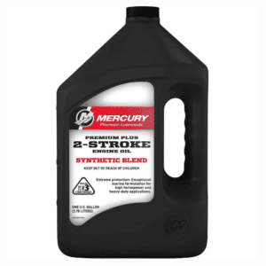 Mercury 2-Stroke Premium Plus Synthetic Blend Marine Engine Oil 3.78lts (Aceite sintético de mezcla premium para motores marinos Mercury de 2 tiempos)