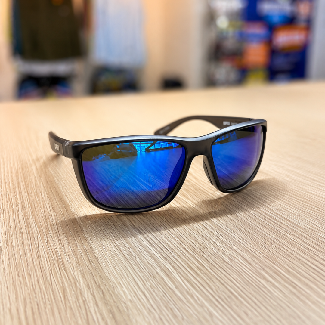 LENTE  WAHOO MATTE BLACK CRISTAL BLUE MIRROR