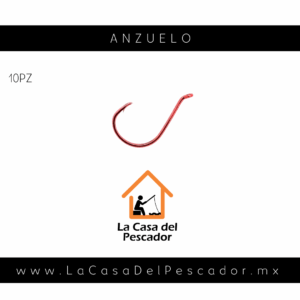 Anzuelo Rojo Drop LCDP 1 - 10 piezas