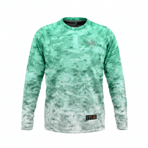 Jersey Pro Steel Novo Camo Aqua -L
