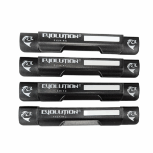 Evolution Outdoor Evolution Fishing QuikLatch 4-Pack Latches/broches para cajas paquete de 4
