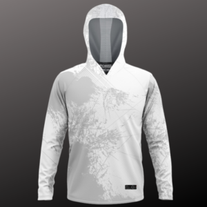 Pro Steel Hoodie White Splatter
